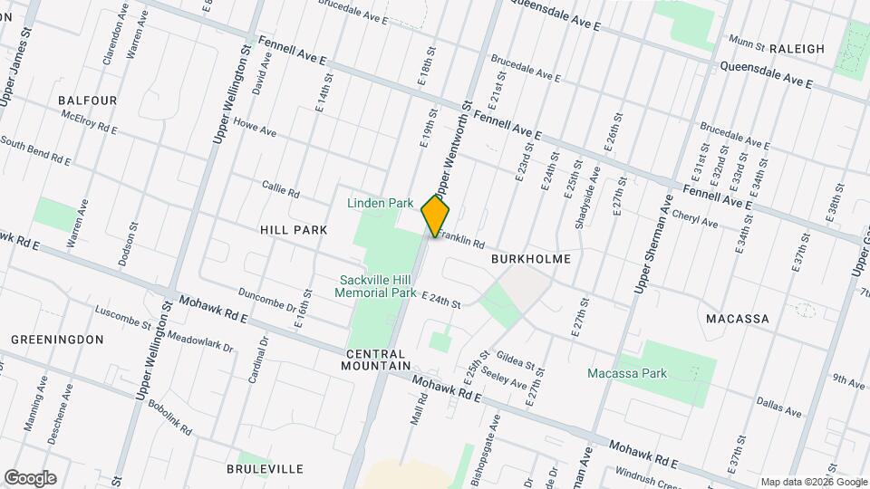 681 Upper Wentworth St Map and Location Details