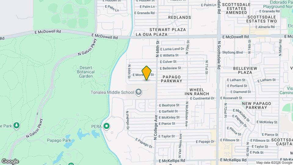 6713 E Latham St Map and Location Details