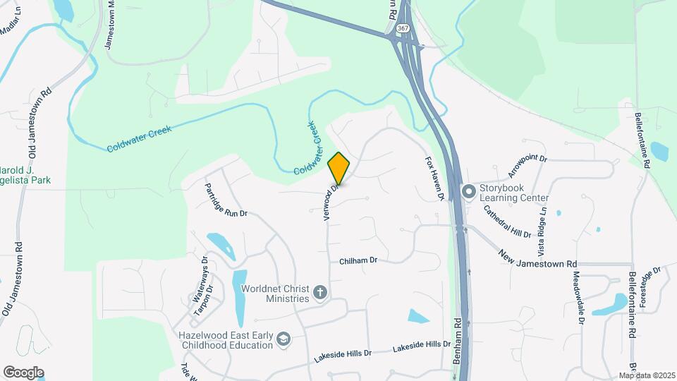 12840 Verwood Dr Map and Location Details