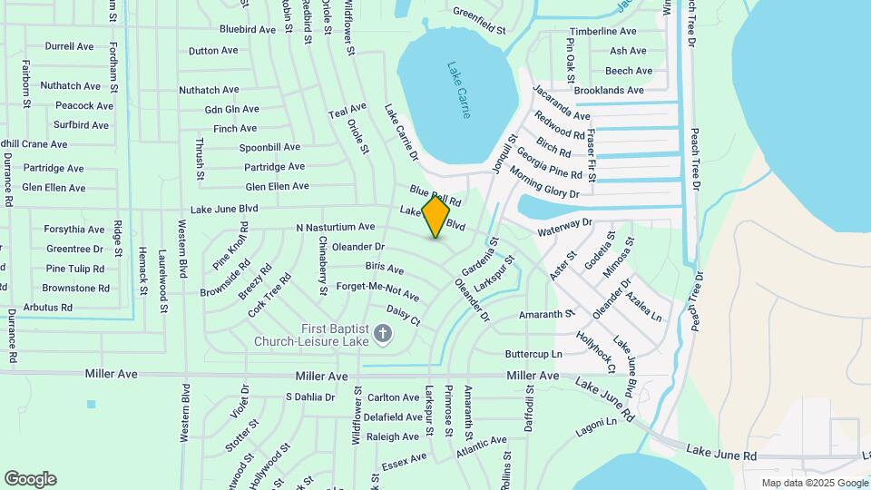 3403 Gossamer Ave Map and Location Details