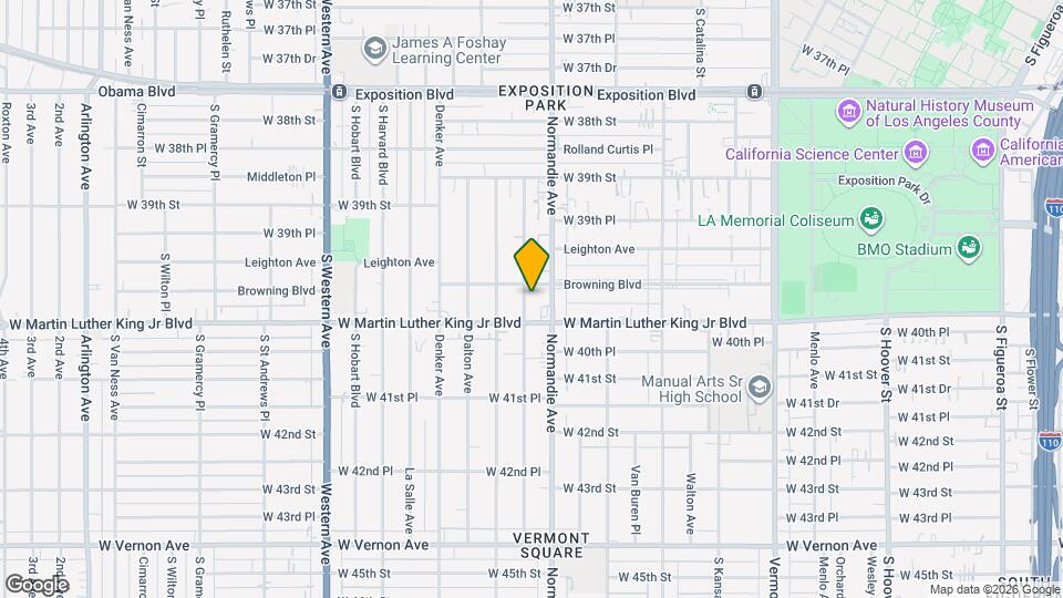 3982 Brighton Ave, Unit Newly Renovated 1-Bedroom Apt Map and Location Details
