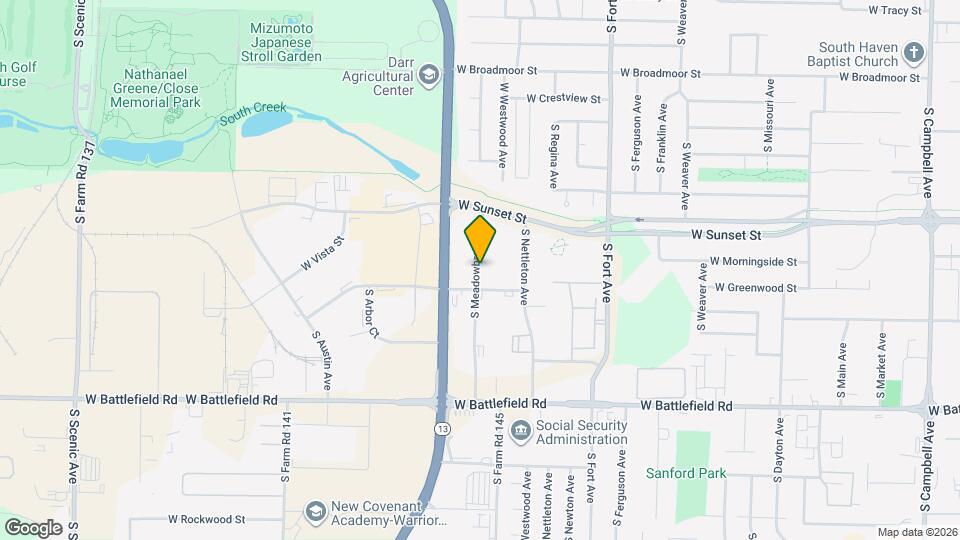 Sunset Place Apartments Map and Location Details