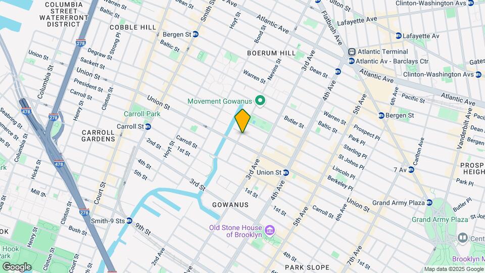 287 Nevins St Map and Location Details