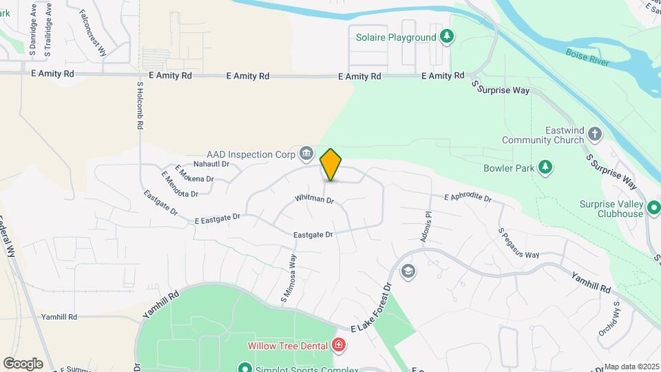 5132 S Council Bluffs Way Map and Location Details