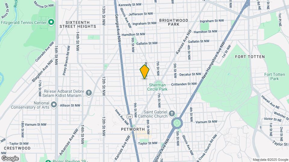 4716 8th St NW Map and Location Details