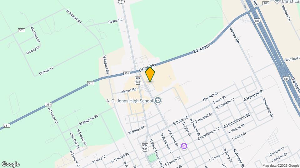 2200 N Adams St Map and Location Details