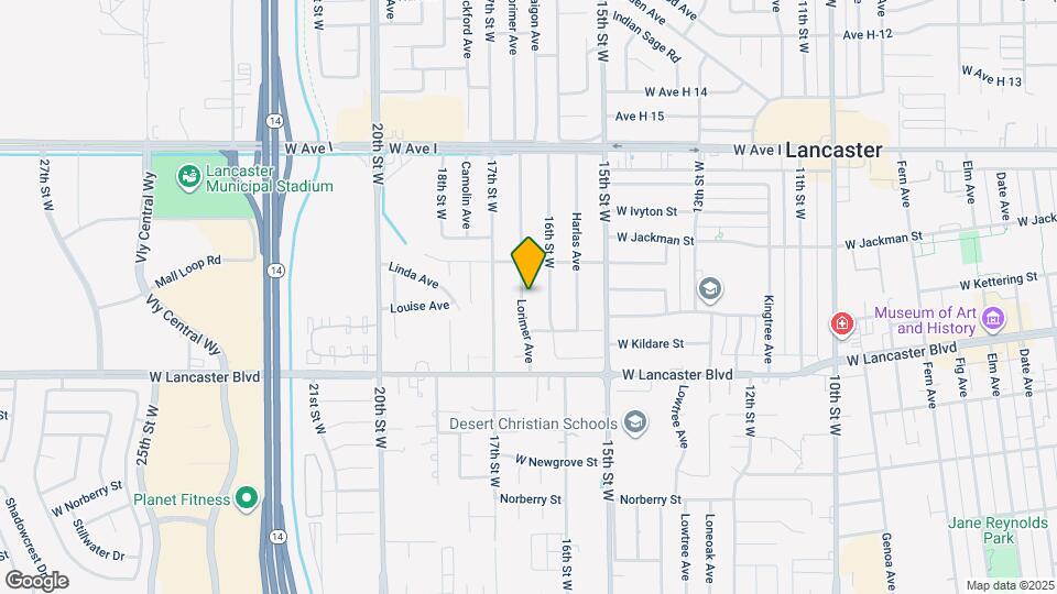 44920 Lorimer Ave Map and Location Details