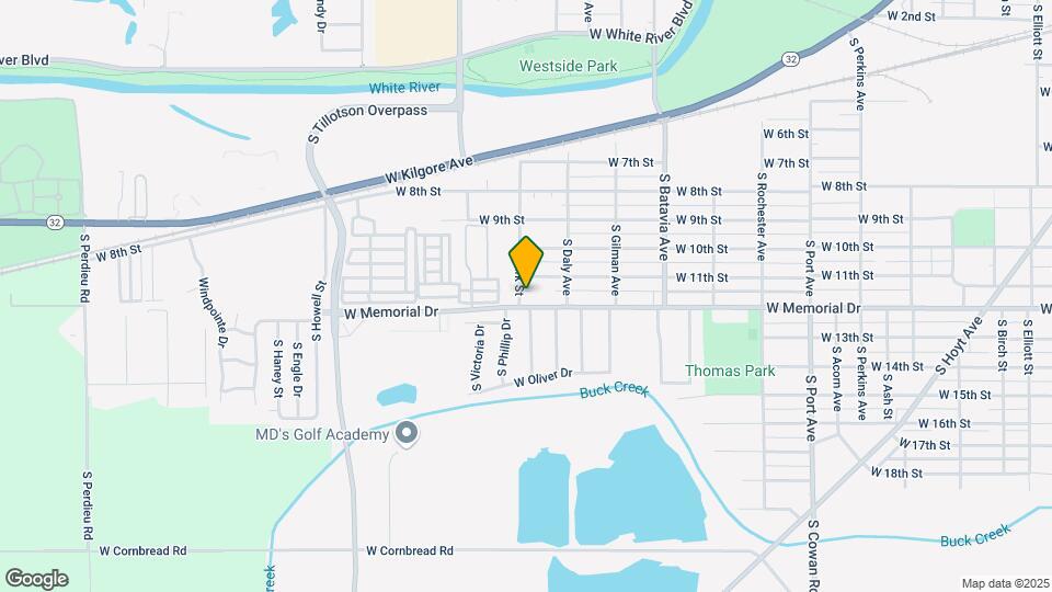 2538-2540 W Memorial Dr Map and Location Details