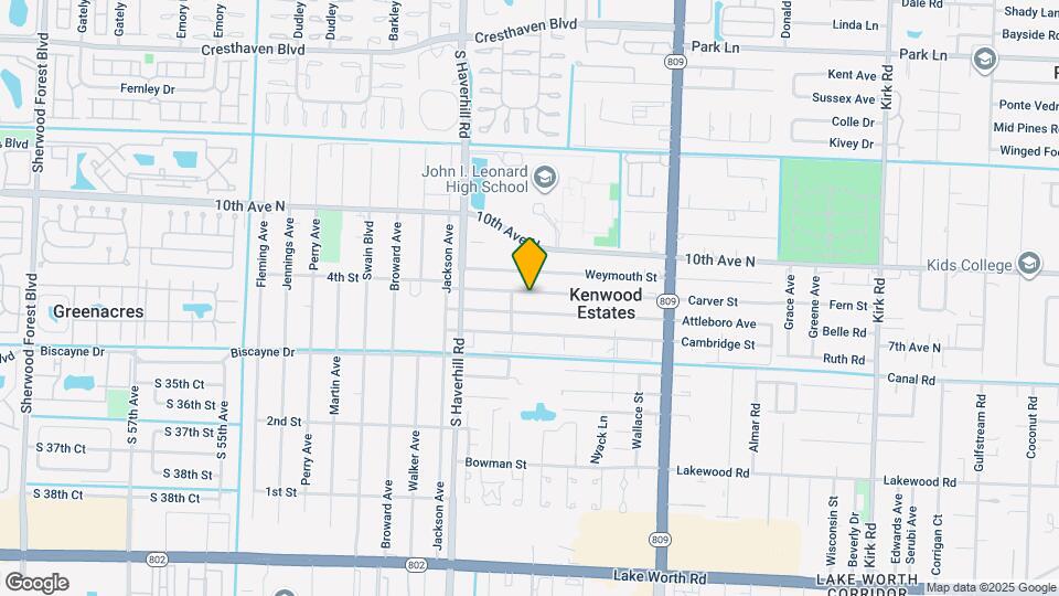 4836 Carver St Map and Location Details