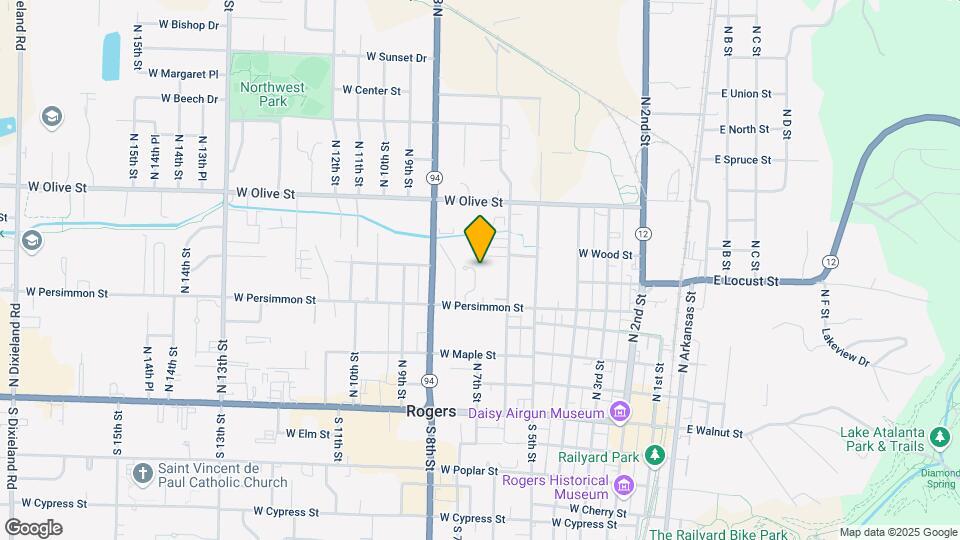 611 N 7th St Map and Location Details