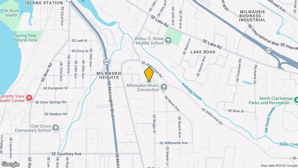 3309 SE Evergreen Ave, Unit 3309 SE Evergreen Ave Mapa y Detalles de la Ubicación