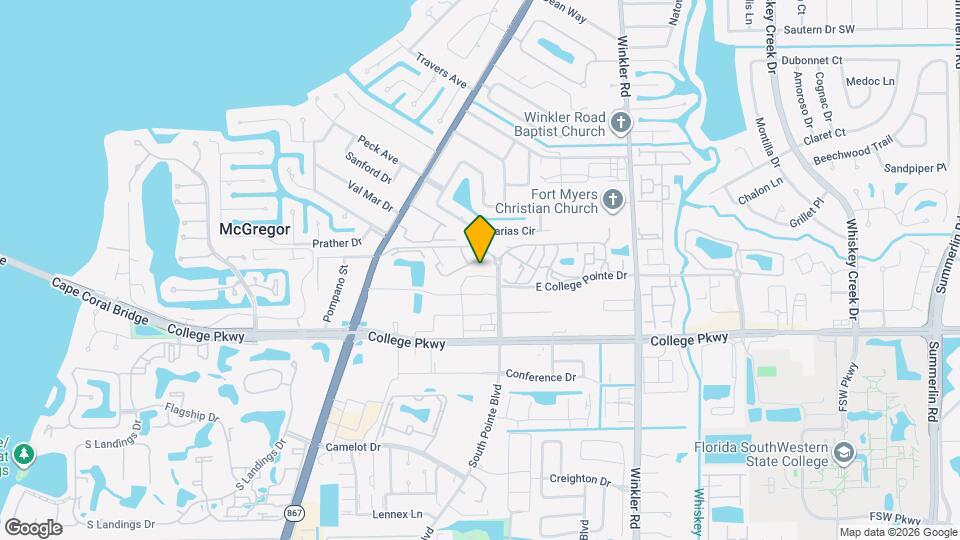 Bay Harbor Apartments Map and Location Details