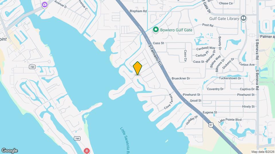 1730 Caribbean Dr Map and Location Details