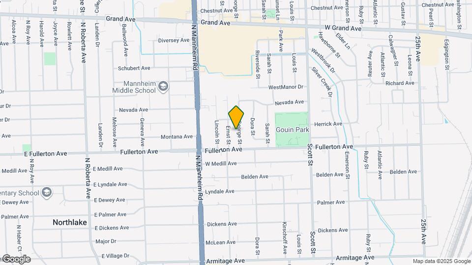 2436 George St Map and Location Details