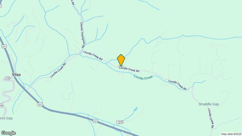 1681 Linville Creek Rd Map and Location Details