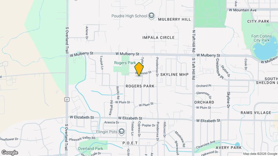 2506 Timber Ct Map and Location Details