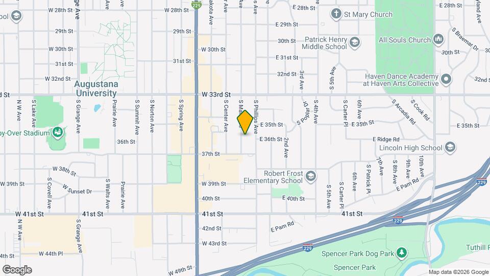 2806 S Main Ave Map and Location Details