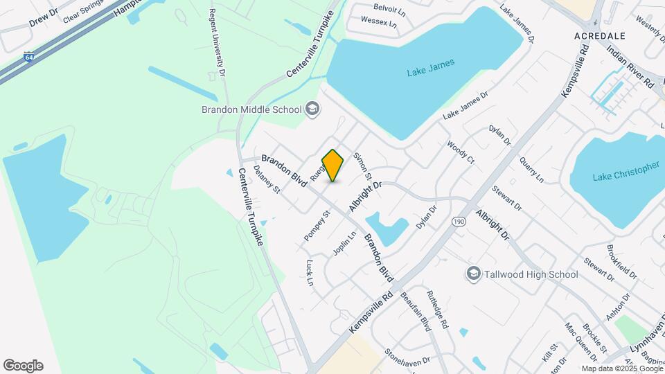 1732 Delaney St Mapa y Detalles de la Ubicación