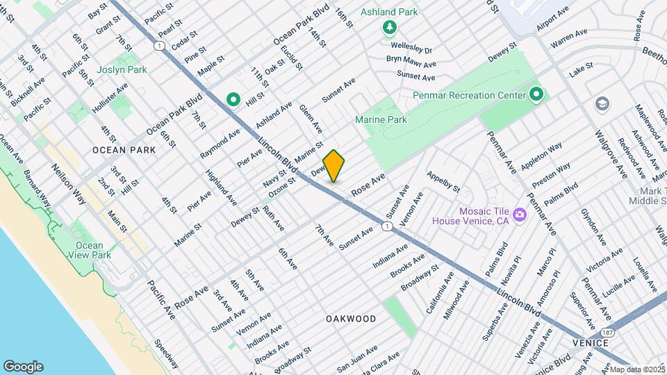807 Warren Ave Mapa y Detalles de la Ubicación