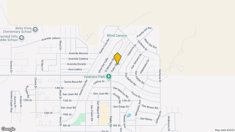 9774 Palm Dr Map and Location Details