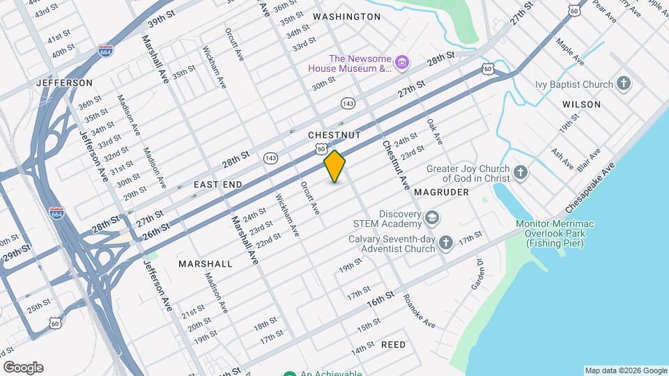 1035 23rd St Map and Location Details