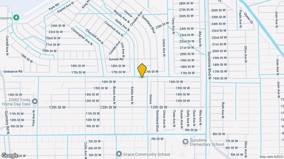 3704 16th St W Map and Location Details