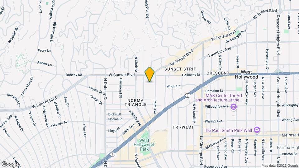 8828 Harratt St, Unit Harratt Studio Map and Location Details
