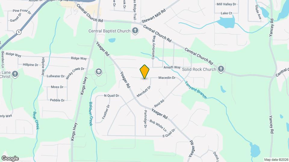 5781 Macedin Dr Map and Location Details