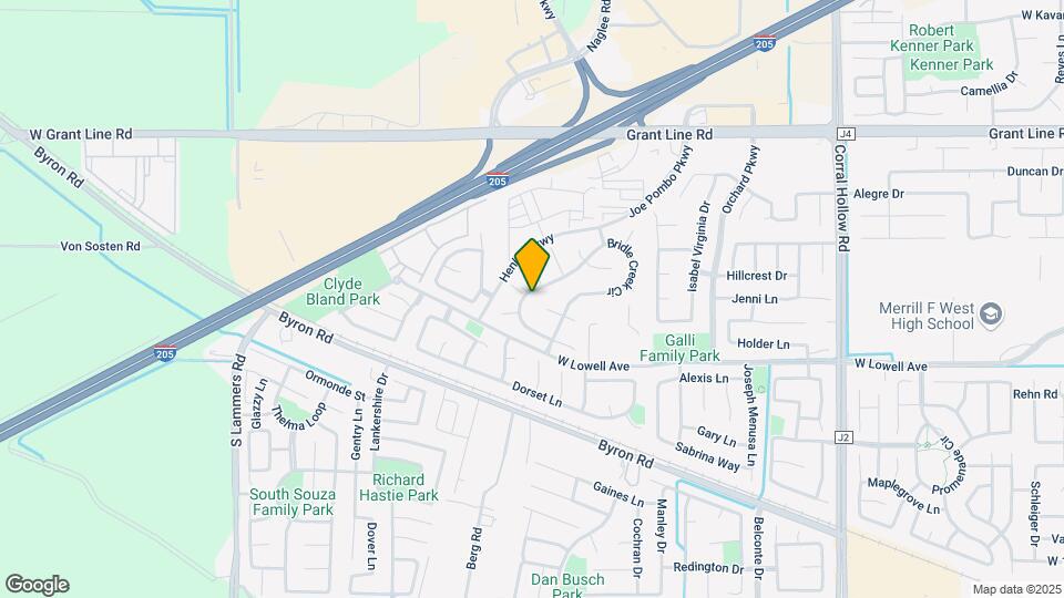 2201 Bridle Creek Cir Map and Location Details