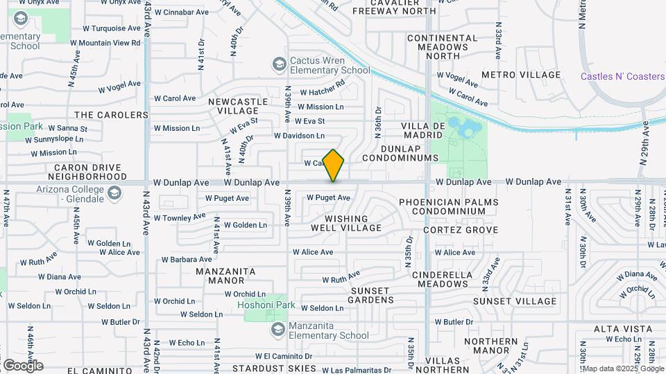 3735 W Dunlap Ave Map and Location Details