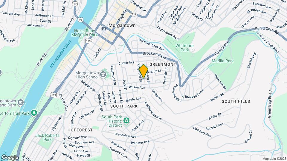 335 Kingwood St, Unit 1 Map and Location Details