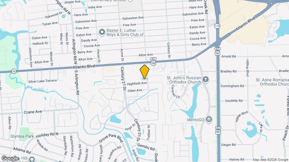 8349 Highfield Ave Map and Location Details
