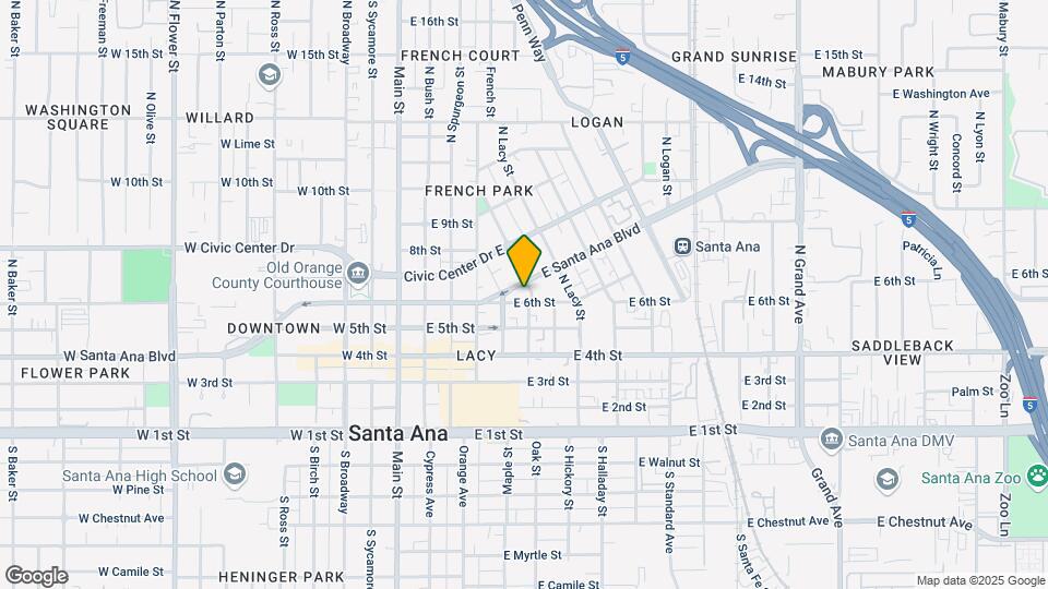 516 Santa Ana Blvd Map and Location Details