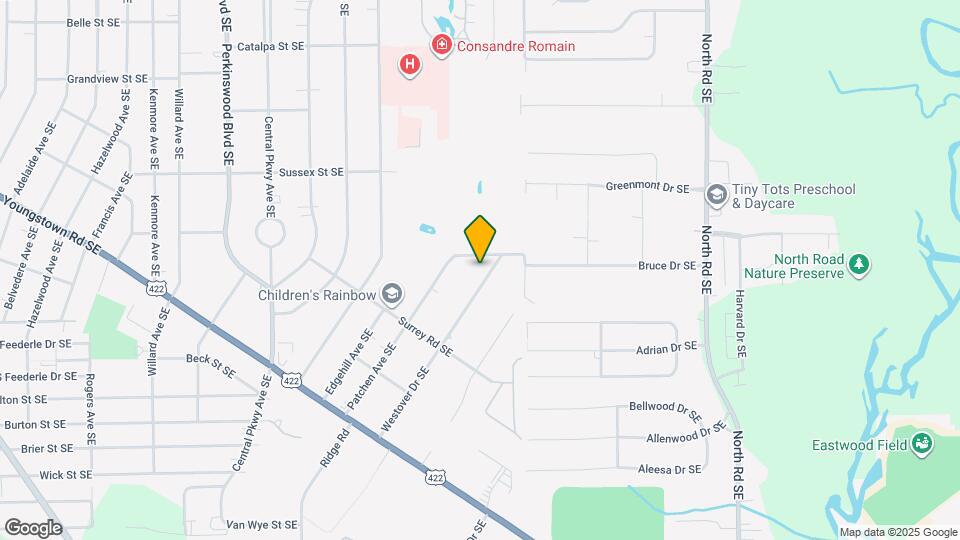 1054 Westover Dr SE Map and Location Details