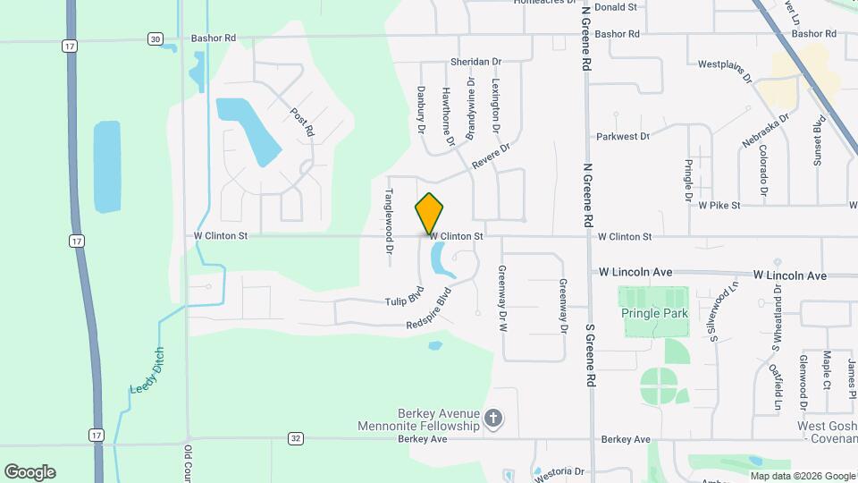 158 Tulip Blvd Map and Location Details