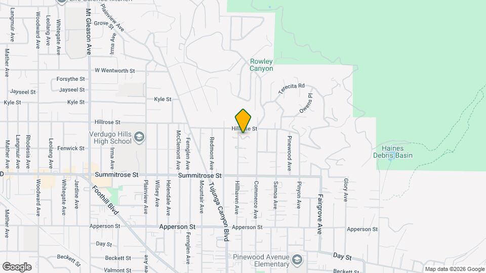10630 Hillhaven Ave, Unit 120 Mapa y Detalles de la Ubicación