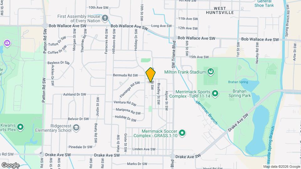 3210 Clopton St SW Map and Location Details