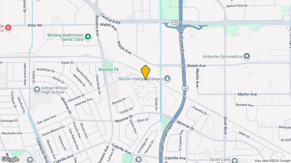 2516 Palmdale Ct Map and Location Details