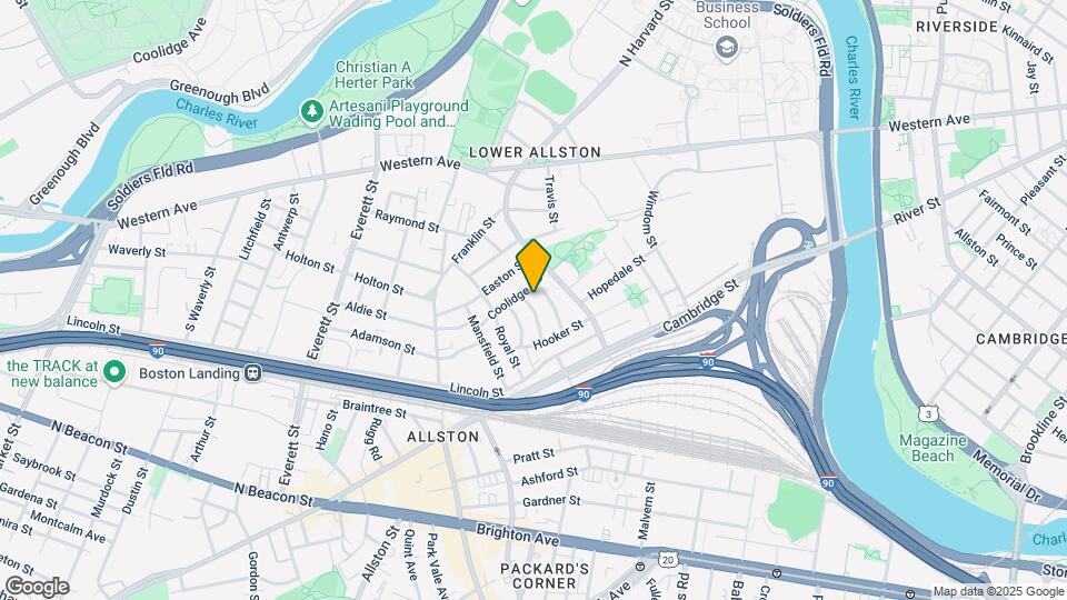 37 Arden St, Unit 2 Map and Location Details
