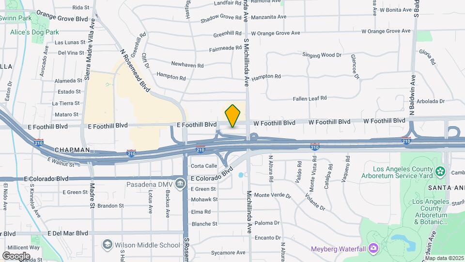 3835 Arboleda St Map and Location Details