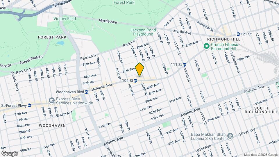 10245 Jamaica Ave Map and Location Details