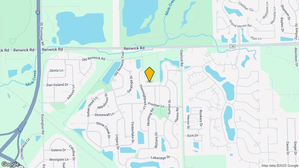 2603 Sumac Dr Map and Location Details