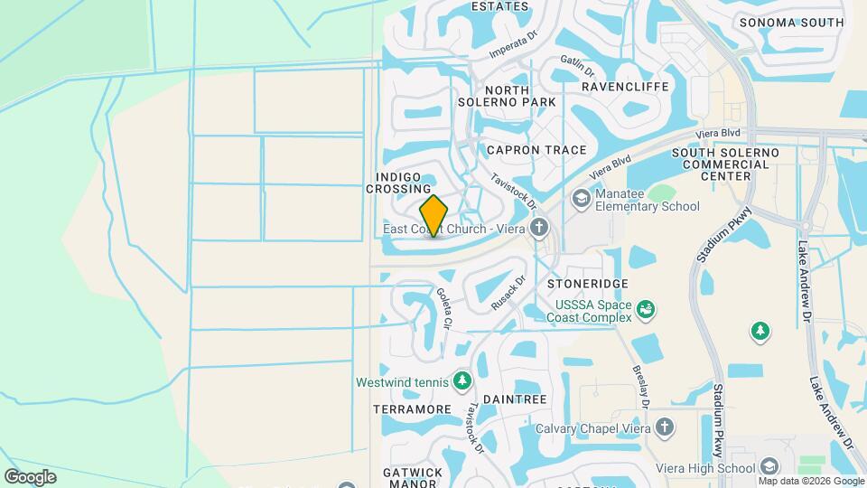 6097 Indigo Crossing Dr Mapa y Detalles de la Ubicación