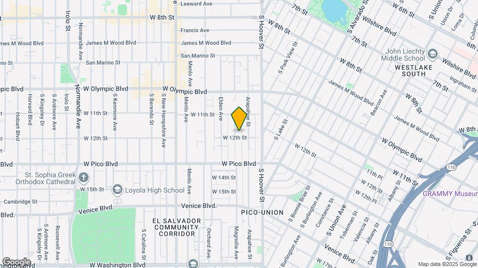 1148 Magnolia Ave Map and Location Details