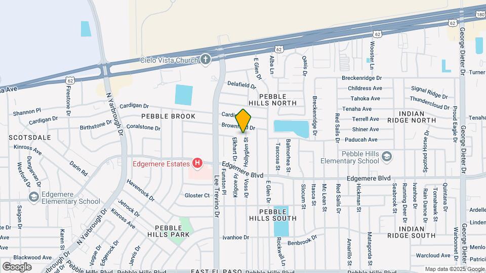 3453 Hollyglen St Map and Location Details