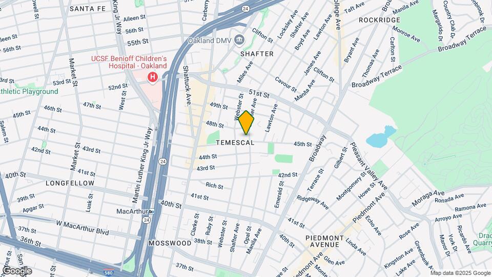 404 45th St Map and Location Details