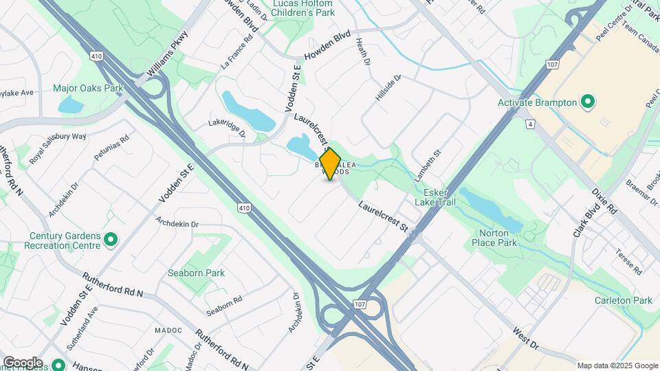 69 Lorraine Crescent Map and Location Details