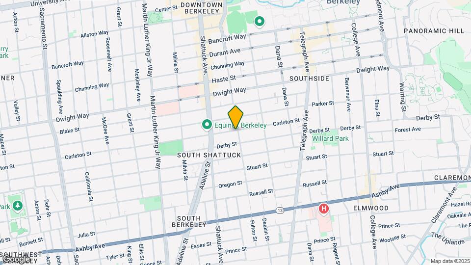 2140 Carleton St Map and Location Details