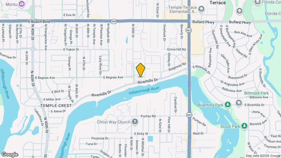 5006 Moro Manor Dr Map and Location Details