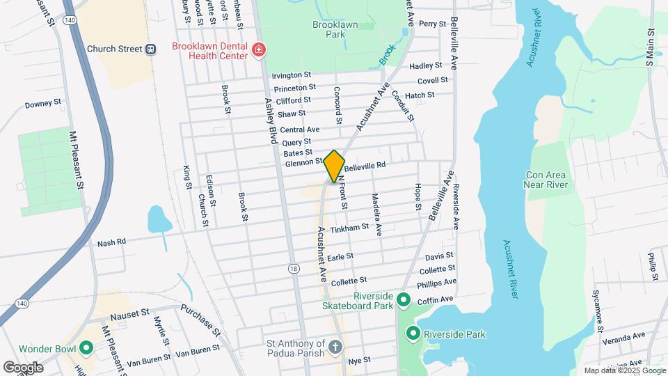154 Eugenia St Mapa y Detalles de la Ubicación
